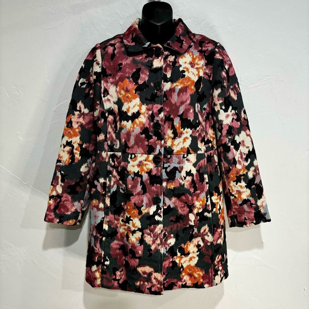 Chico’s Floral Topper Blazer Size 0 ( small)